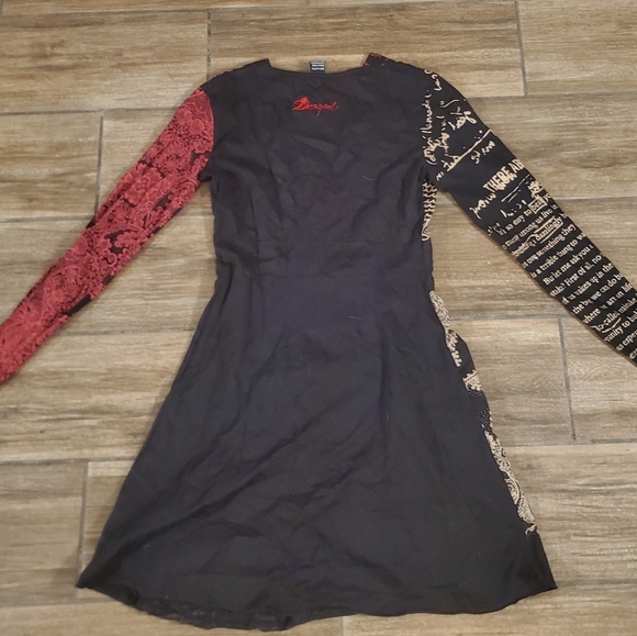 Desigual Why? Collection Vest The End Dress. - Picture 4 of 16